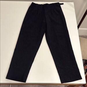 NWT: J. Jill black microsuede leggings, size 10P